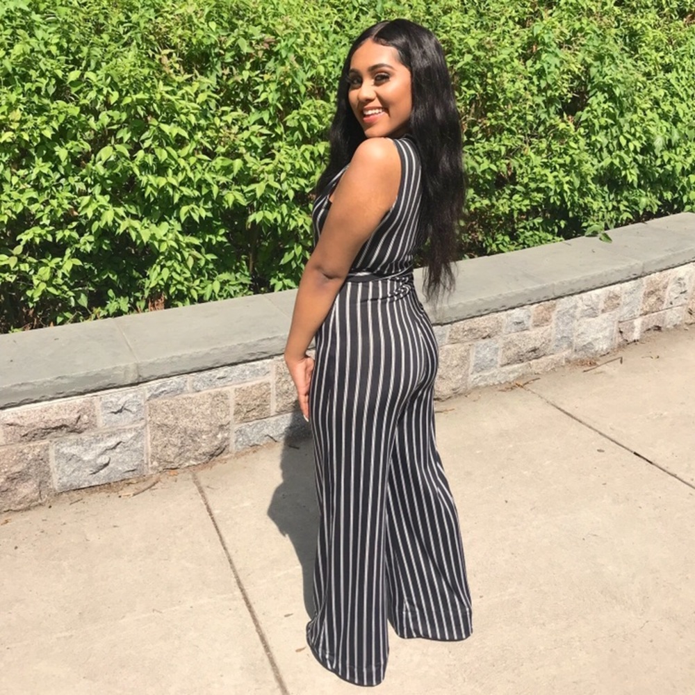 Stripped Romper - image 2